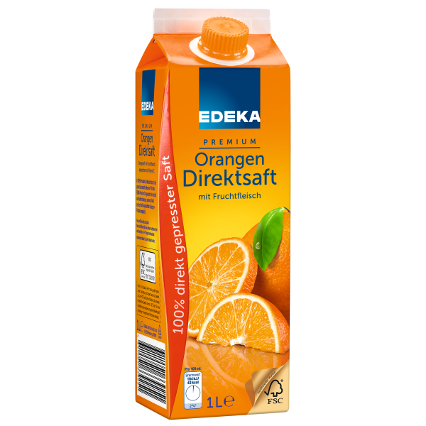 Bild von EDEKA Orangen Direktsaft 1L