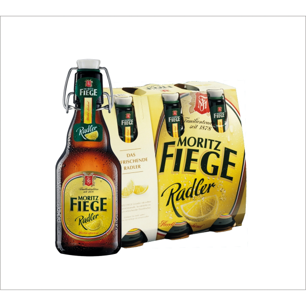 Bild von Fiege Radler BV  6 x 0,33L