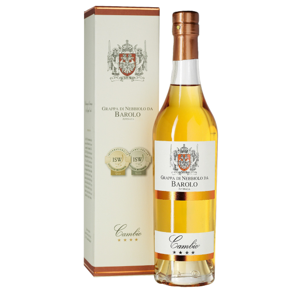 Bild von Cambio Grappa di Nebbiolo da Barolo 40% 0,5L