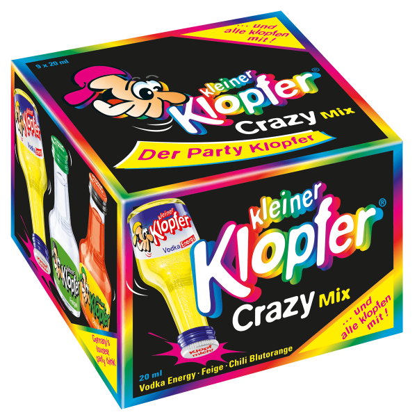 Bild von Kleiner Klopfer Crazy Mix 3-fach 9 x