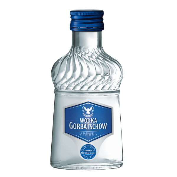 Bild von WODKA GORBATSCHOW Taschenflasche 37,5% 1 x 100ML