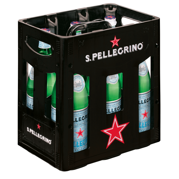 Bild von San Pellegrino mit Kohlensäure  6 x 1L