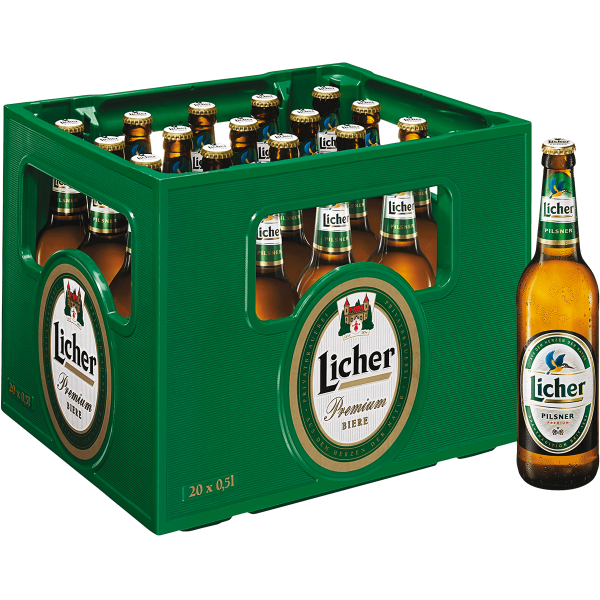 Bild von Licher Pilsner  20 x 0,5L
