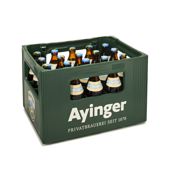 Bild von AYINGER BRAEU-WEISSE   20X0,5L