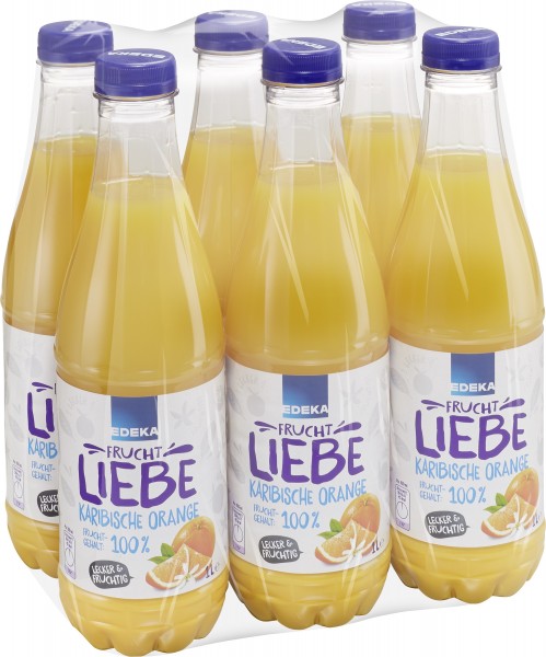 Bild von EDEKA KARIBISCHE ORANGE   6X1L