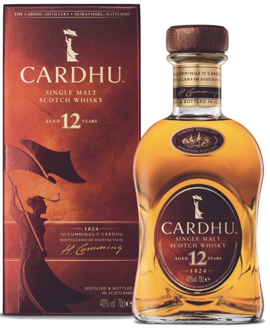 Bild von CARDHU SING.MALT 12J 40%  0,7L