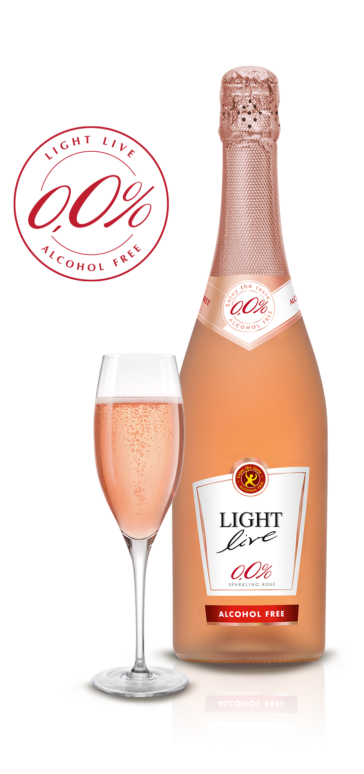 Bild von LIGHT LIVE SPARK. ROSE 6X0,75L
