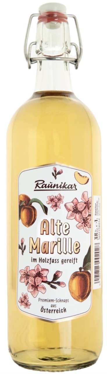 Bild von RAUNIKAR ALTE MARILLE 38%   1L
