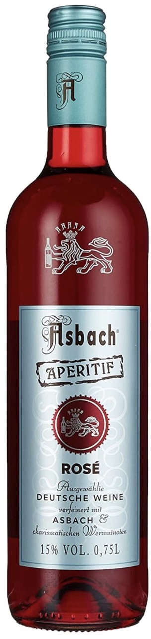 Bild von ASBACH APERITIF ROSE 15% 0,75L