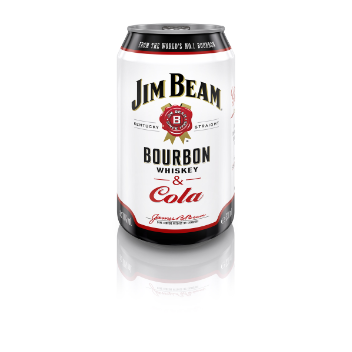 Bild von Jim Beam & Cola 10%   0,33l Ds