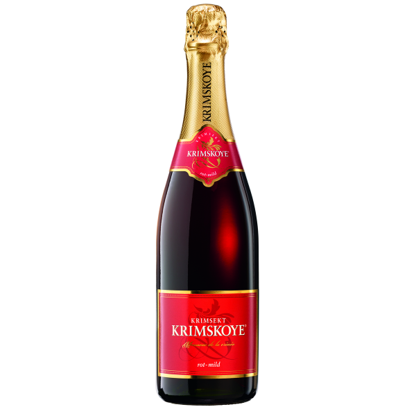 Bild von Krimskoye Sekt rot mild 0,75l