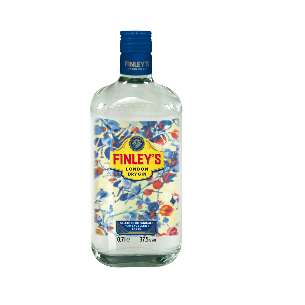 Bild von Finley's London Dry Gin 37,5% 0,7l