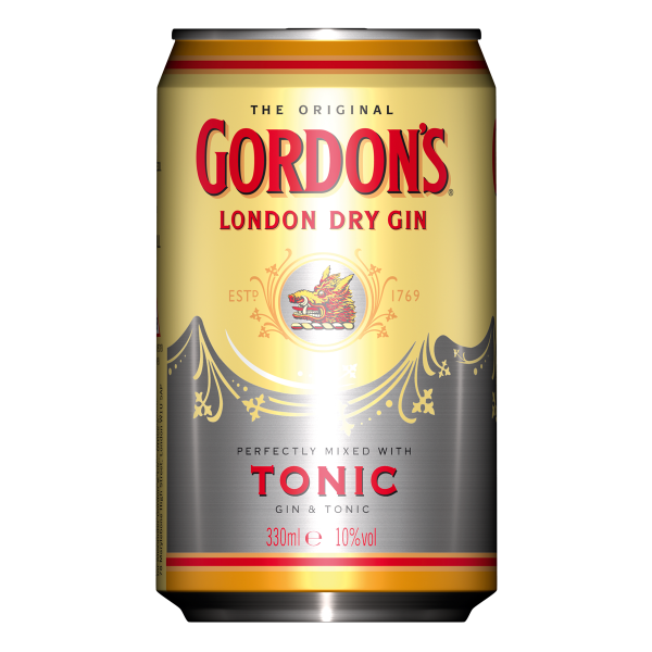 Bild von Gordons Gin&tonic 10% 0,33l Ds
