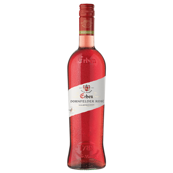 Bild von Erben Dornfelder Rose halbtrocken 0,75L