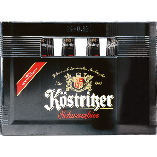 Bild von Koestritz Schwarzbier 24x0,33l