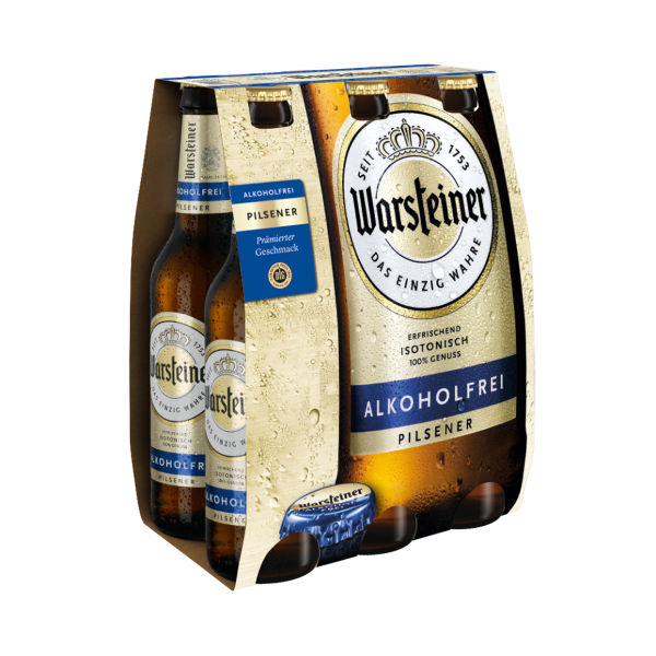 Bild von Warsteiner Alkoholfr6x0,33l Pk