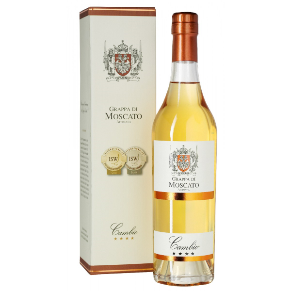 Bild von Cambio Grappa di Moscato 40% 0,5l