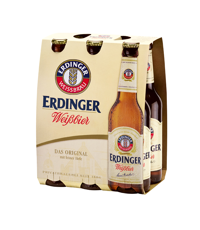 Bild von Erdinger Hefe Weissb.  6x0,33l