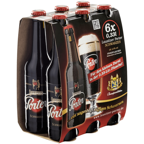Bild von Lausitzer Porter 6x0,33l Mw