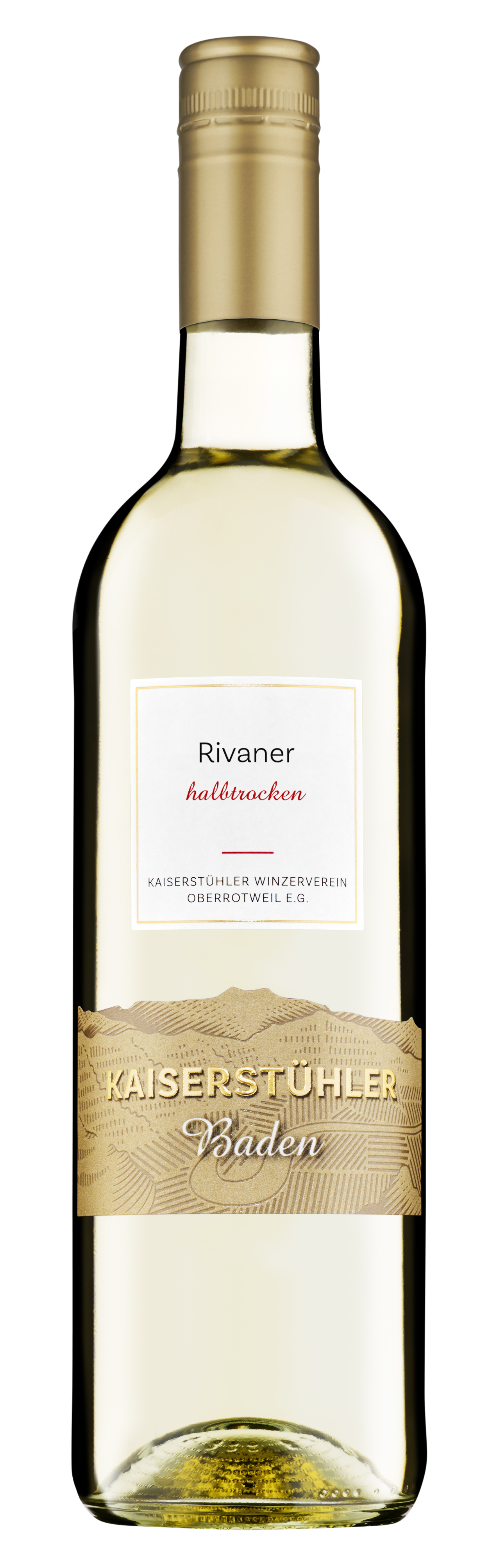 Bild von Kaiserstühler Rivaner QbA halbtr.0,75l