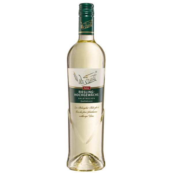 Bild von Dr.Faust Riesling QbA halbtrocken 0,75l