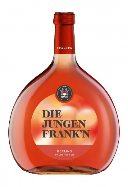 Bild von die jungen frank'n Rotling QbA halbtrocken 0,75L