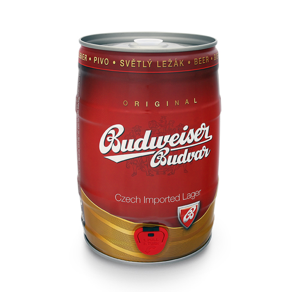 Bild von Budweiser Budvar Prem.Lager 5l EW