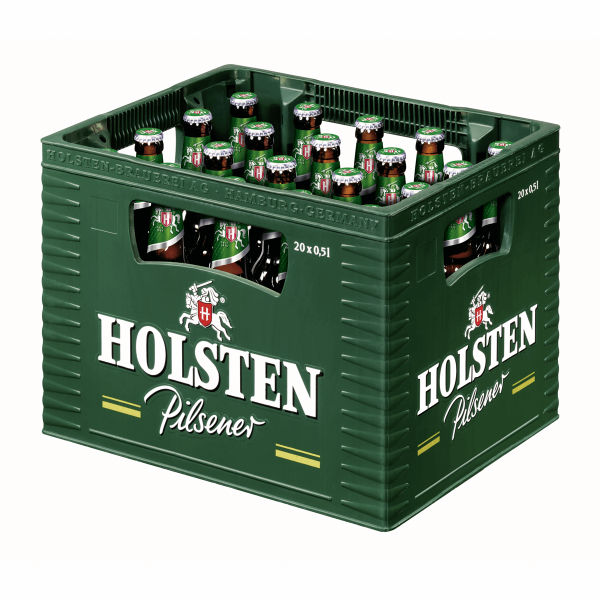 Bild von Holsten Pils           20x0,5l