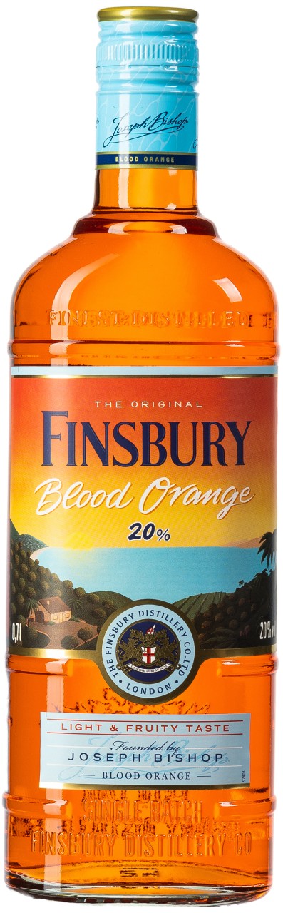Bild von Finsbury Gin Blood Orange 20% 0,7l
